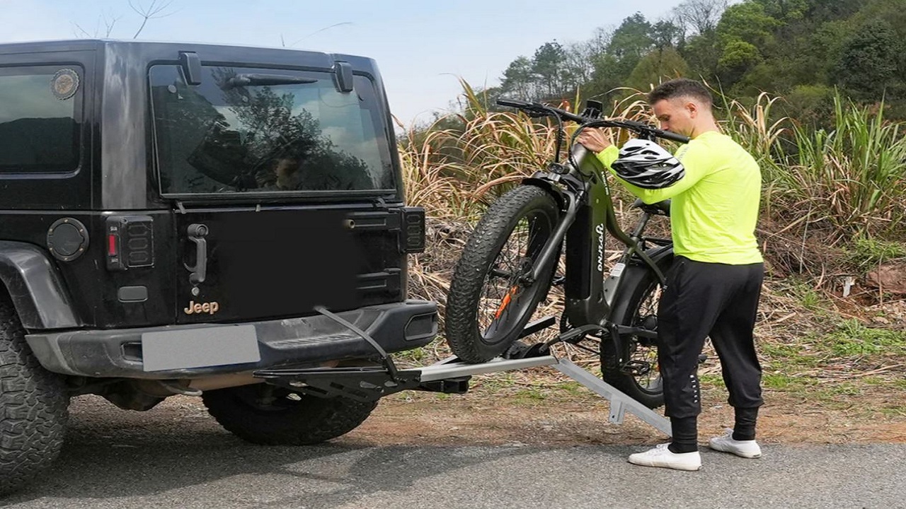 Tourism Made Easy: E-Bike Racks with Ramps for Any Vehicle